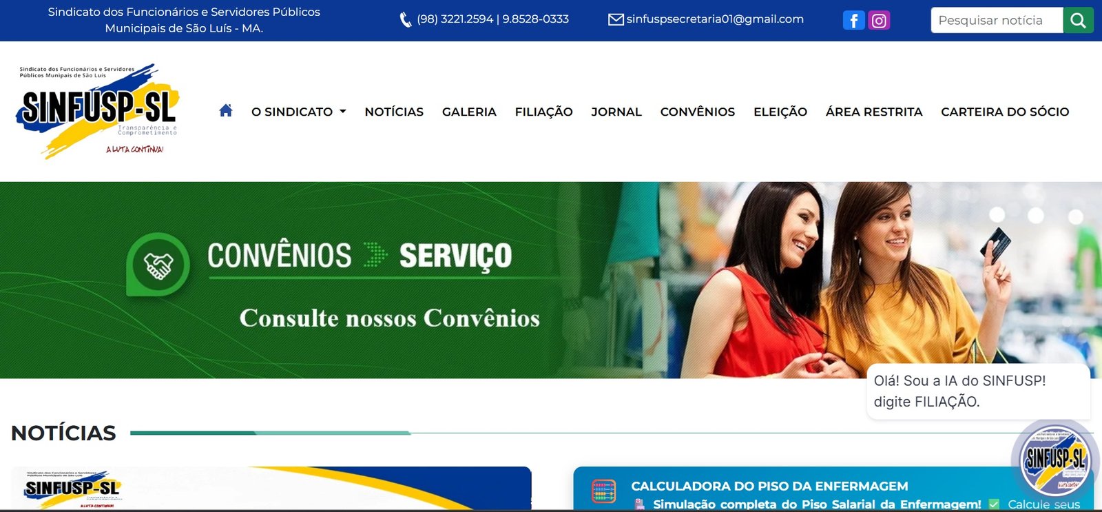 Site SINFUSP